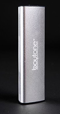 Boytone BT-120SL Ultra-Portable Wireless Bluetooth Speaker - Arctic Silver
